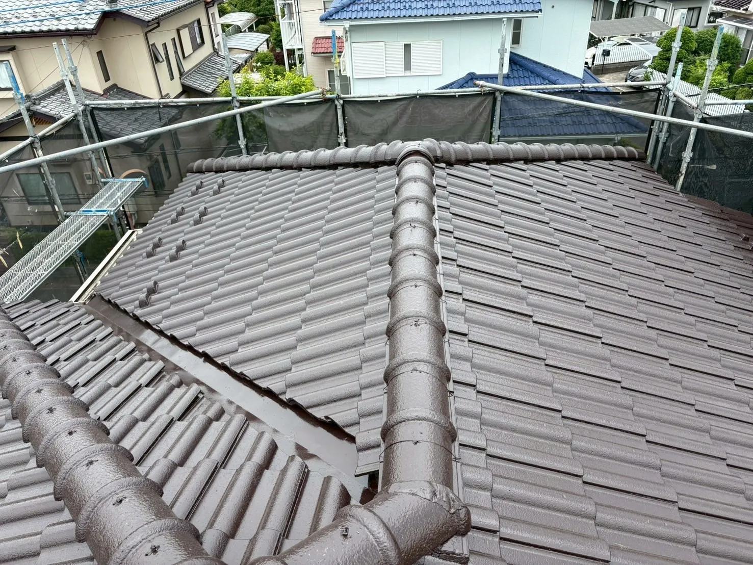 埼玉県鴻巣市　T様邸　屋根塗装工事