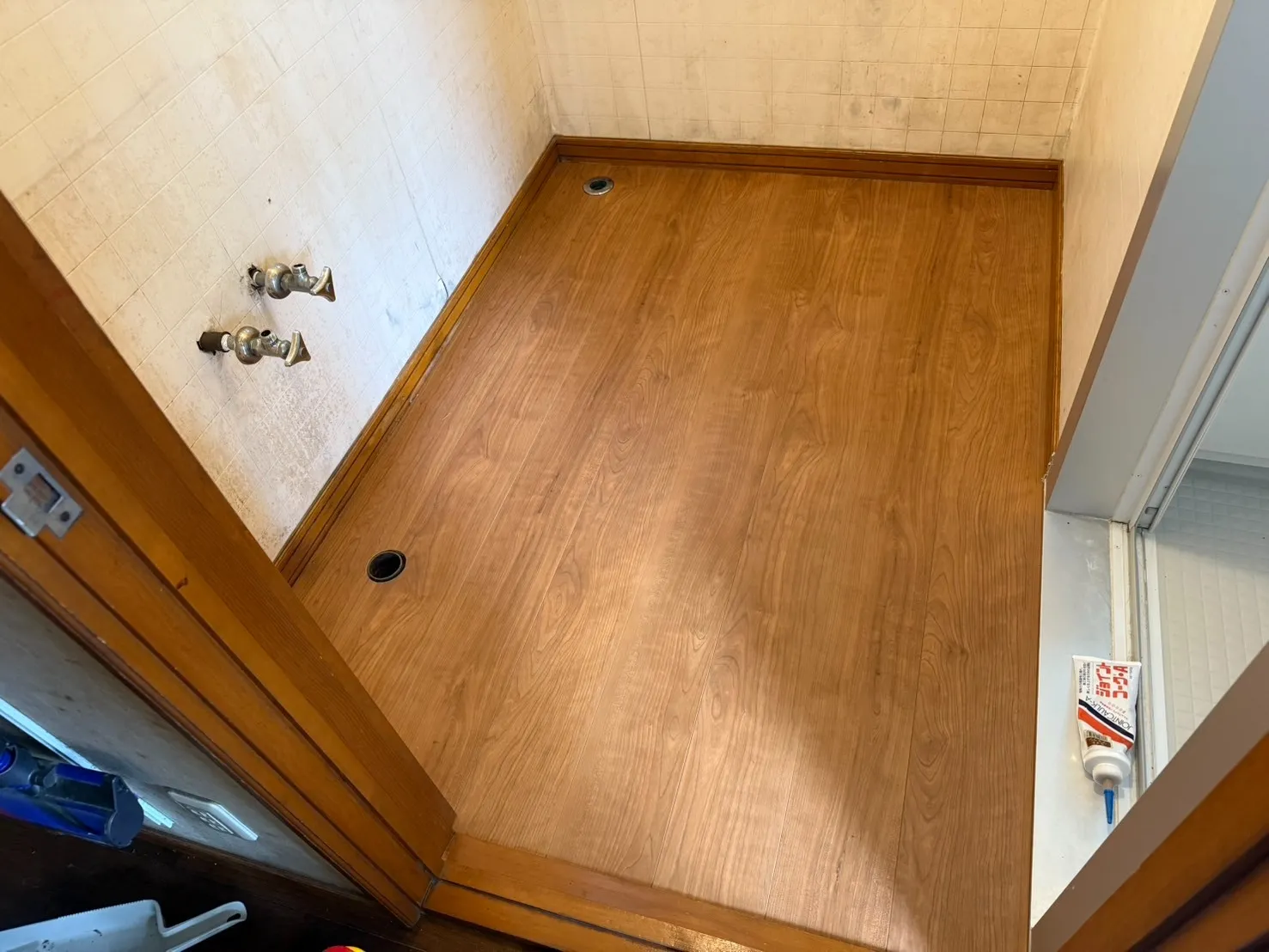 埼玉県鴻巣市　A様邸　洗面室床工事